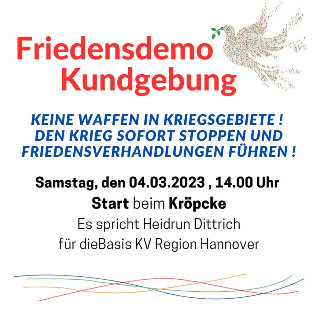 friedenstag diebasis kv region hannover